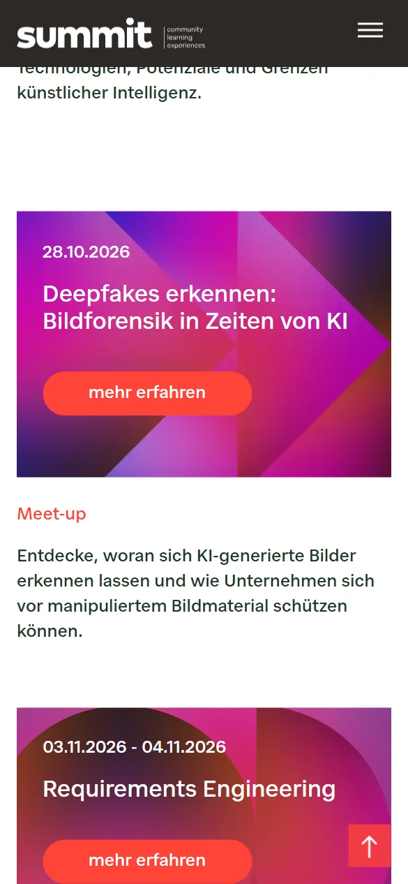 Veranstaltung zum Thema KI am Smartphone